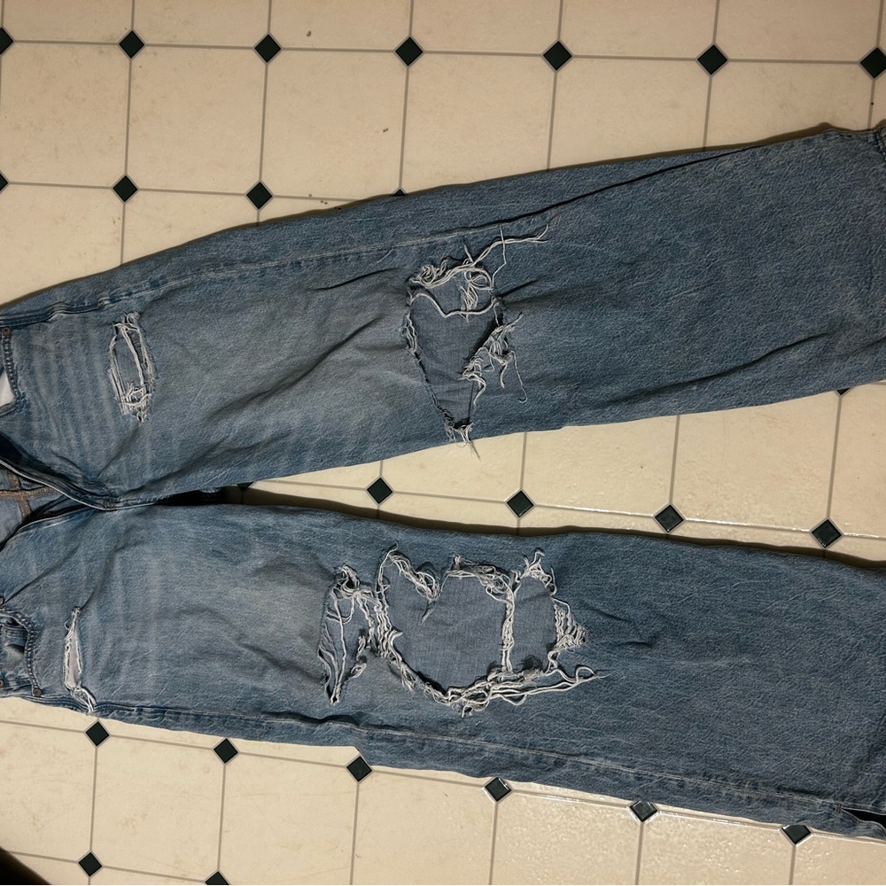 American Eagle Outfitters Blue Relaxed Jeans